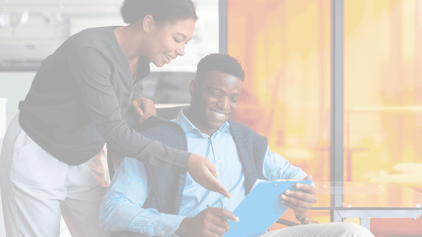 Employer team reviewing candidates